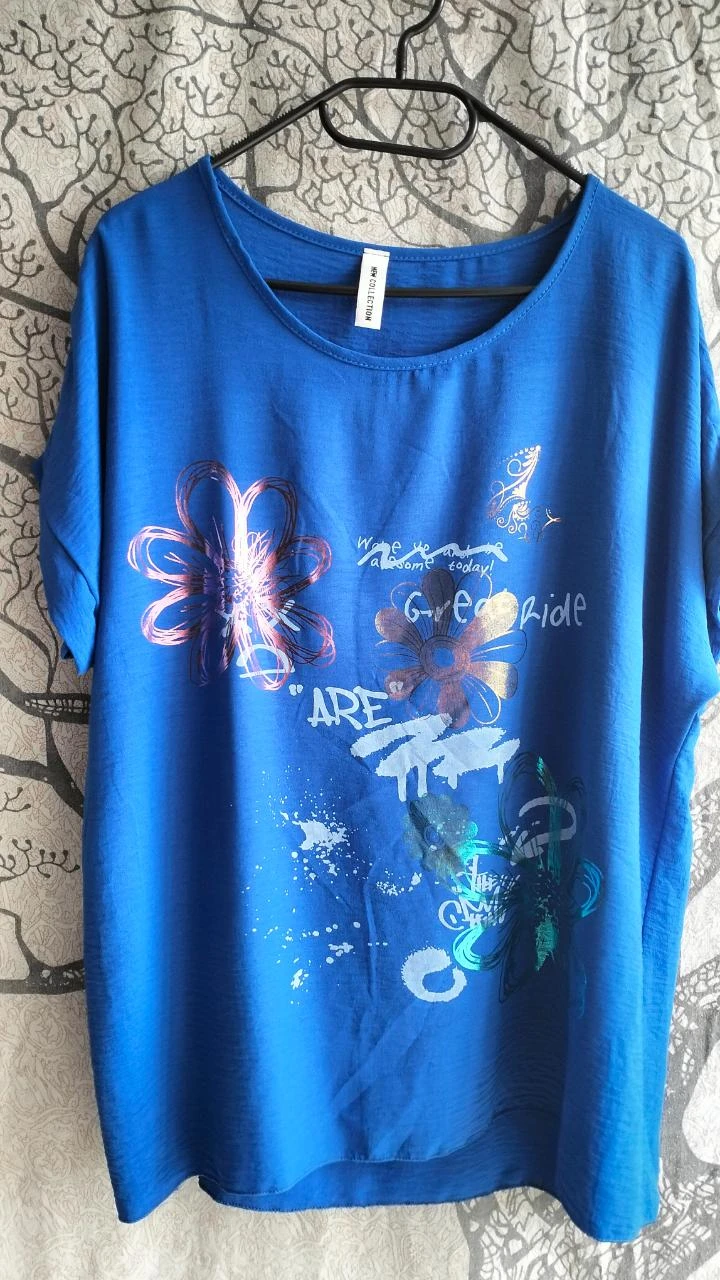 túnica azul real – photo 2